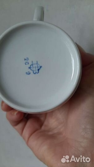 Сервиз чайный ручная роспись
