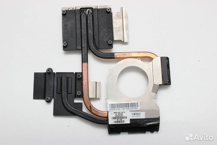 Радиатор 665309-001 для HP Pavilion DV6-6000