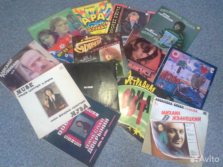 Грампластинки виниловые