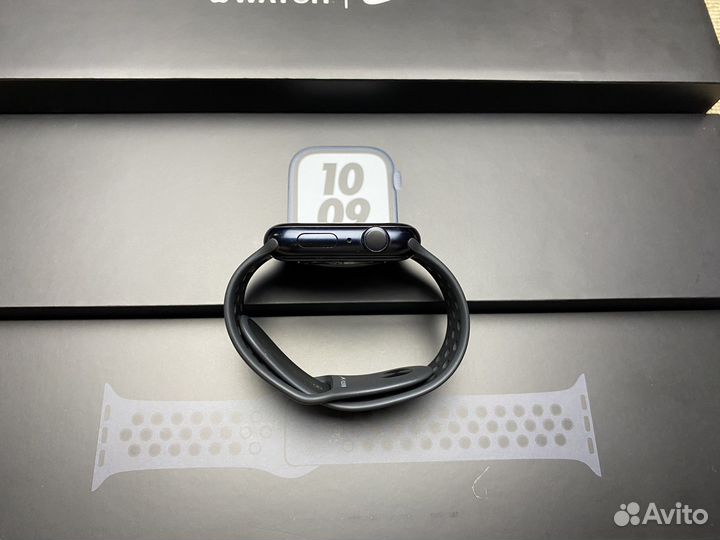 Apple watch 7 45 nike отличные