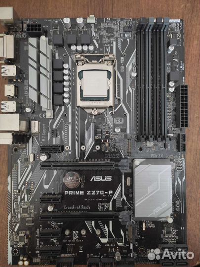 Asus prime z270-p/i5 6600k/ddr4 3200mgz/кулер