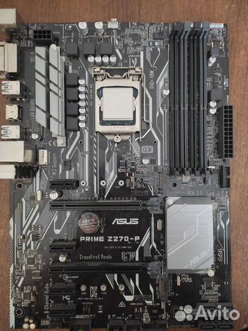 Asus prime z270-p/i5 6600k/ddr4 3200mgz/кулер