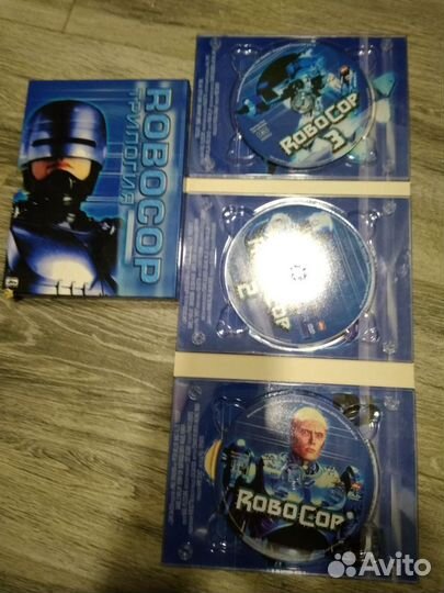 Robokop на dvd 3 фильма