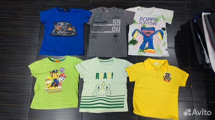 Вещи пакетом на мальчика 116-122