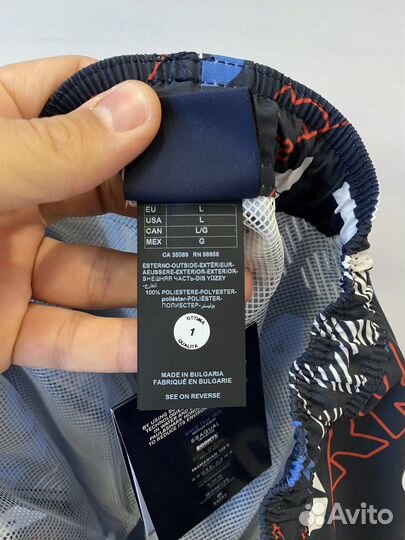 Шорты пляжные L-6XL paul & shark оригинал