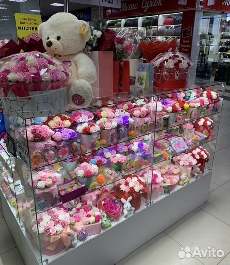 Букеты из мыльных цветов розы доставка