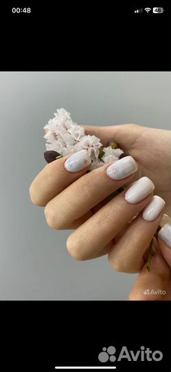 Маникюр с покрытием