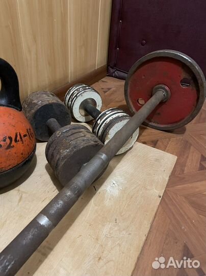 Гири гантели штанга