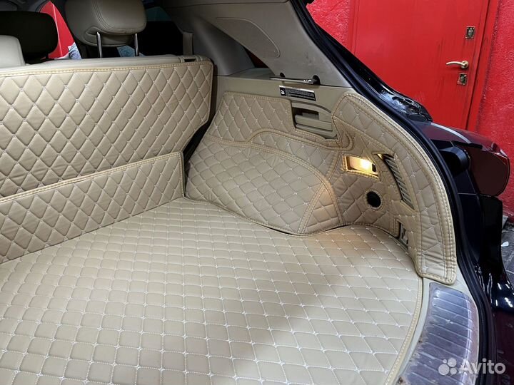 3Д ковры из экокожи для Infiniti QX70 2014