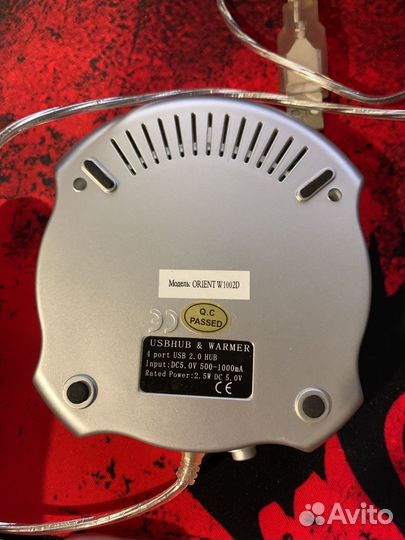 USB Hub на 4 порта с подогревом кружки