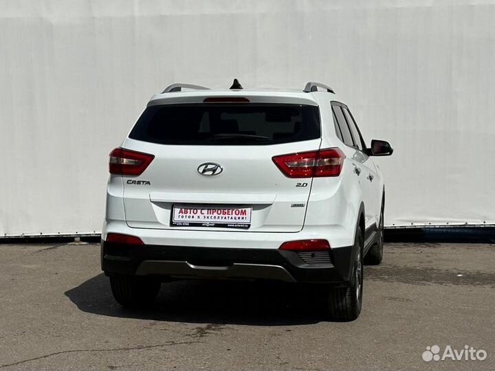 Hyundai Creta 2.0 AT, 2017, 103 695 км