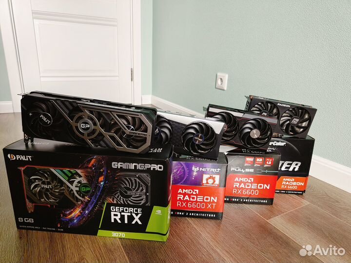 RTX 3070 / 6600XT / 6600 x2