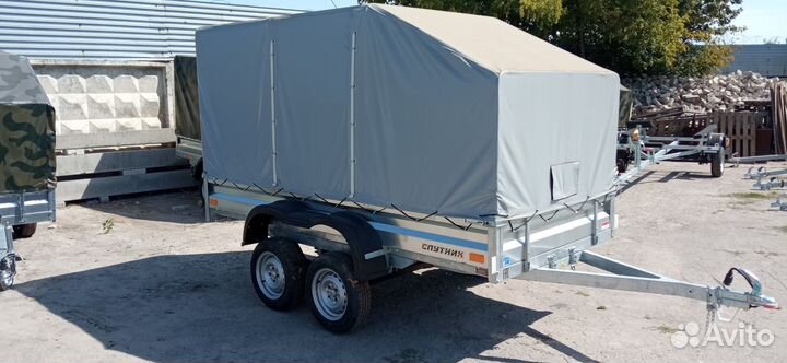 Легковой двухосный прицеп 