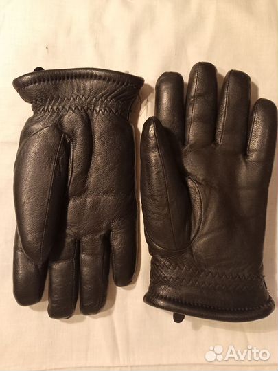 Перчатки женские кожаные новые