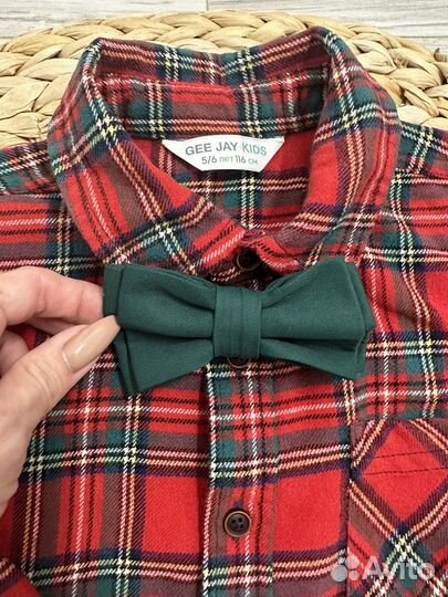 Новогодняя рубашка 116