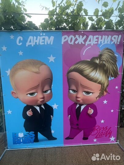 Фотозона на день рождение или на гендер пати