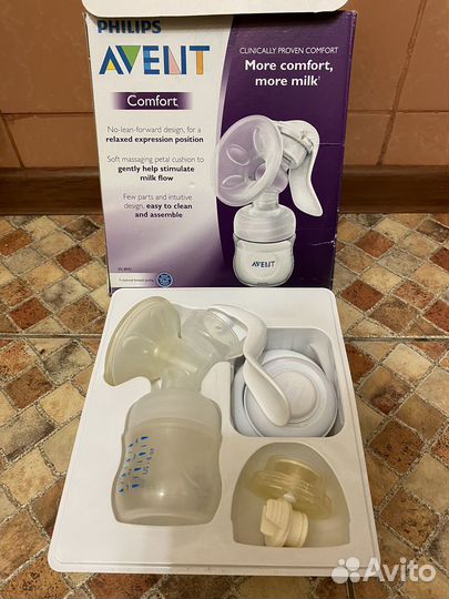 Молокоотсос avent ручной