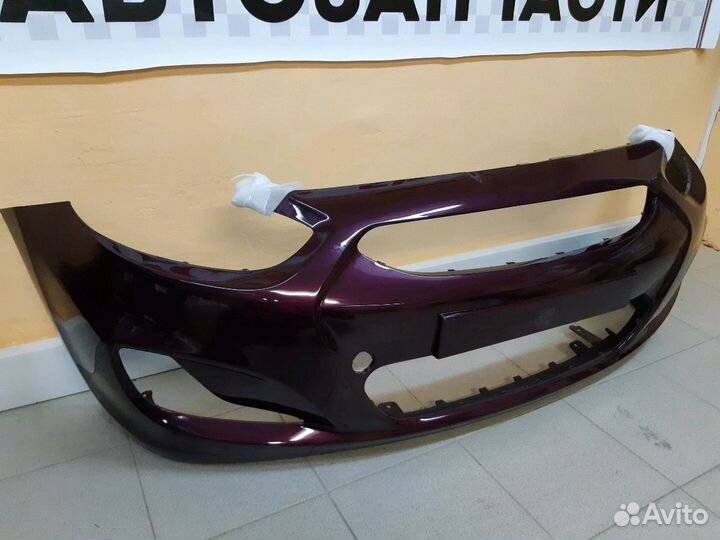 Бампер в цвет PXA Hyundai Solaris 2011-2014