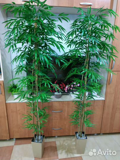 Дерево искусственное бамбук, манго
