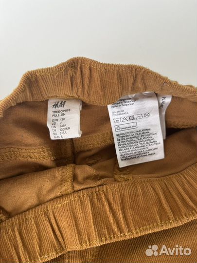 Легинсы/вельветовые джинсы hm 128