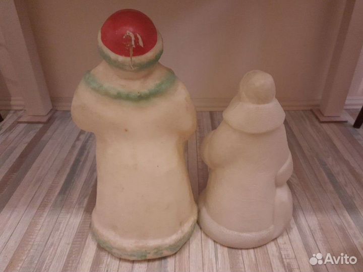 Дед мороз пластик СССР