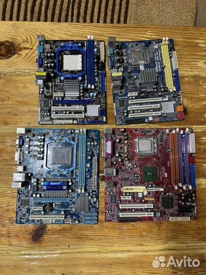 Материнки, видеокарты, блоки питания на запчасти