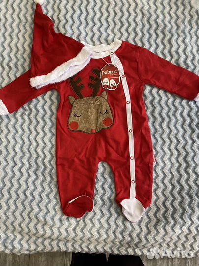Комбинезон новогодний 80