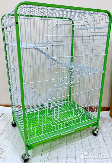 Большая клетка для шиншилл, дегу, крыс (новая)
