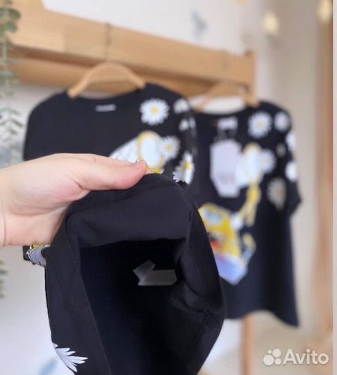 Футболка зара со Спанч боб zara 152 см новая