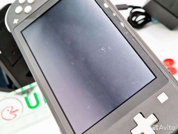 Nintendo Switch Lite Cерый + чехол + любые игры