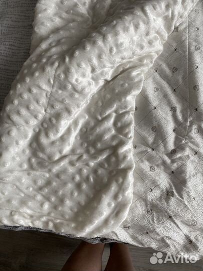 Одеяло на выписку с бантом