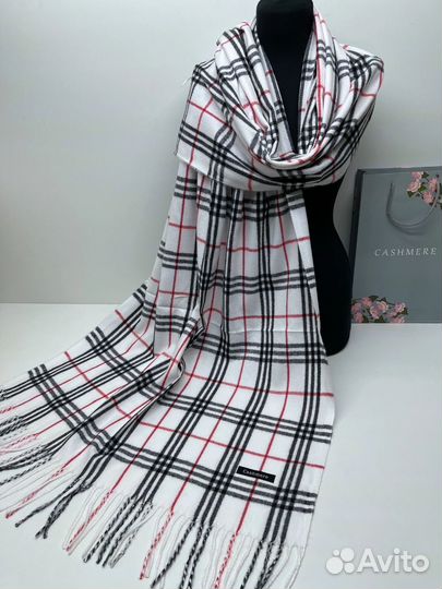 Шарф в клетку