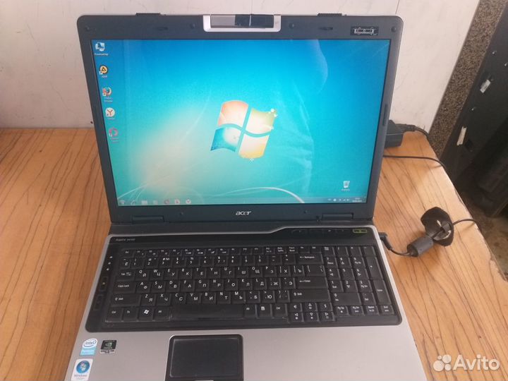 Ноутбук acer 17.3 T2080/2Gb/120Gb/GeForce 7300