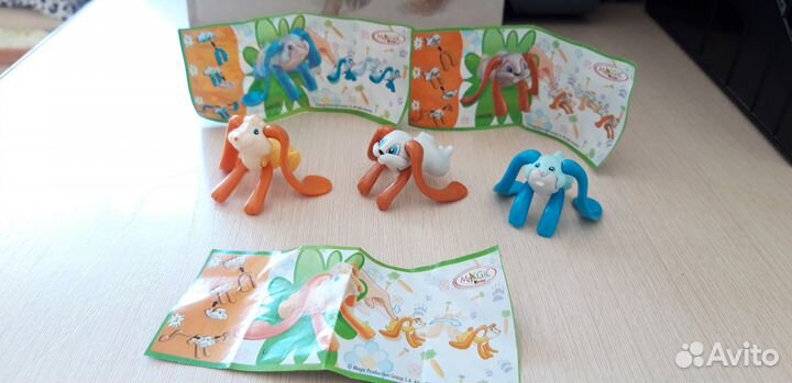 Kinder сюрприз Ушастые зайцы Длинные уши