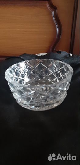 Хрустальная конфетница СССР