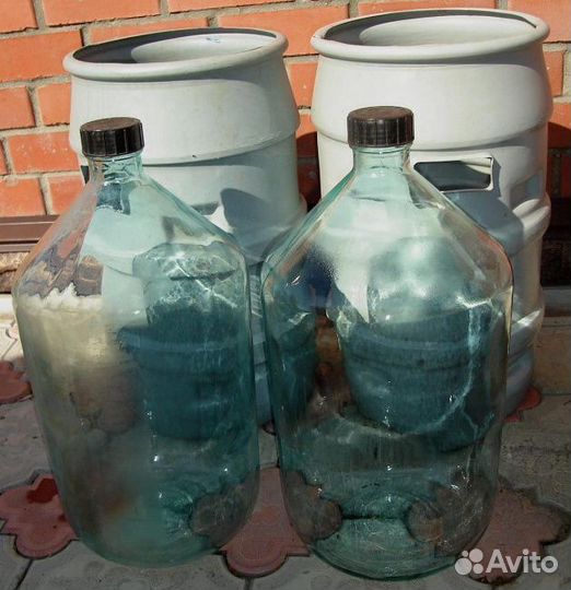 Бутыли 20 15 10 л