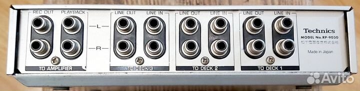 Селектор RCA аудио Technics RP-9030