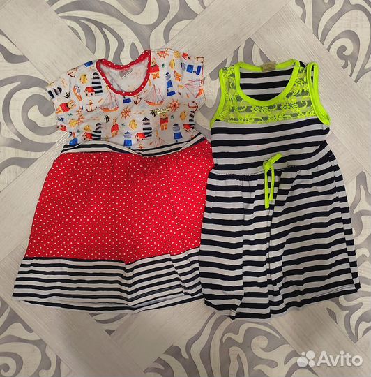 Вещи пакетом для девочки 98 104