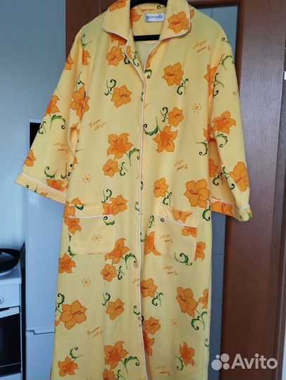 Продам махровый длинный халат, размер 46-48