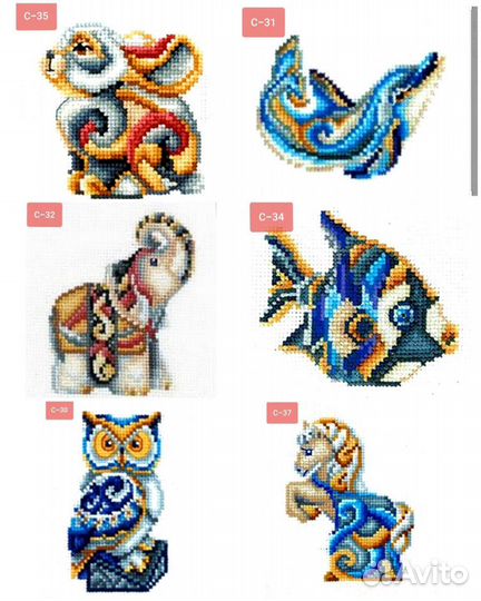 Наборы д/вышивания крестиком