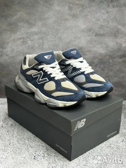 Кроссовки New balance 9060 натуральная замша