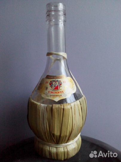 Бутылка в плетенке