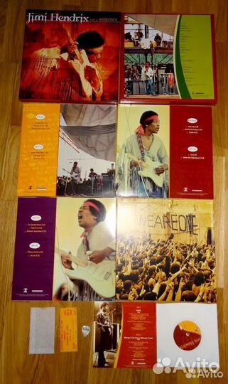 Jimi Hendrix Live AT Woodstock BOX 3LP 200g US