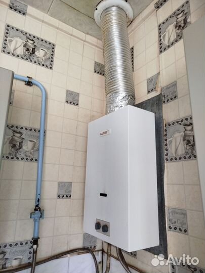 Газовый проточный водонагреватель бу