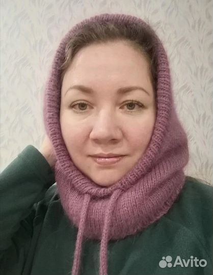 Капор из пуха норки