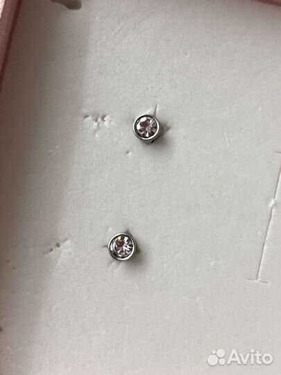 Серьги из медицинской стали