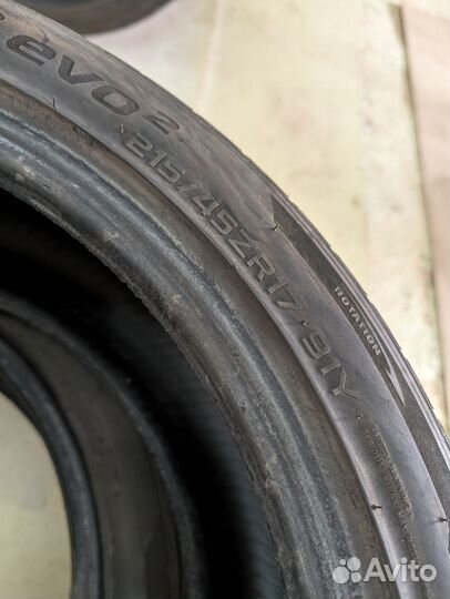 Hankook Ventus V12 Evo2 K120 215/45 R17