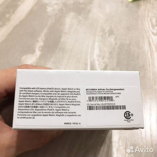 Наушники apple Airpods pro 2(1в1 качество)