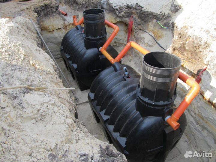 Септик био Енот переливной