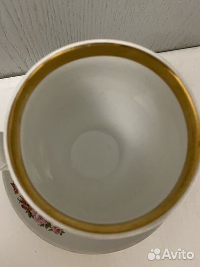 Бокал - гигант Дулево фарфор